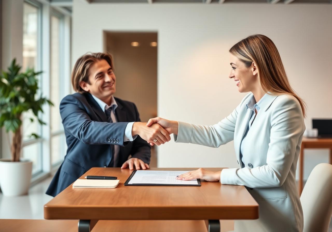 SEAKA Trading professional handshake